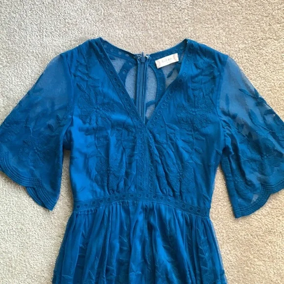 Altar'd State Blue Mini Dress - Picture 2 of 7